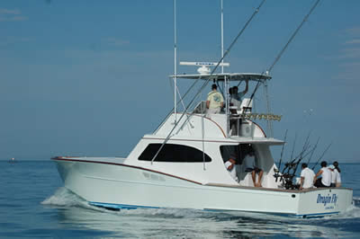 Dragin Fly, 42' Maverick, Sport Fishing Boat in Los Sue&ntilde;os Marina, Costa Rica