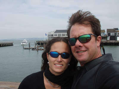 Managing partners of the Dragin Fly, Sport Fishing Boat in Los Sueños Marina Costa Rica.